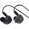 imageLinsoul Kiwi Ears Forteza in Ear Monitor 1BA  2DD HiFi Wired Earbuds Gaming Earbuds Hybrid Driver IEM Earphones Headphones with Detachable IEM Cable for Musician Gamer PurpleBlack