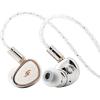 imageLinsoul SIMGOT EA1000 Fermat 10mm Dynamic Driver in Ear Monitor HiFi in Ear Earphone IEM Wired Gaming Earbud with SilverPlated OFC Cable for Musician Audiophile