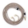 imageLinsoul Tripowin Jelly Upgraded 16 Core 21 Wires Per Core SilverPlated OCCAlloy Copper GrapheneOCC Mixed Braided Cable for Audiophile Musician35mm 2pin 078mmRecessed 2pin