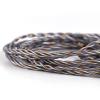 imageLinsoul Tripowin Zoe Upgraded Earphone Cable in Ear Monitor Cable 4Core Pure Copper SilverPlated Copper GoldPlated 24AWG Litz Wire for Musician Audiophile35mm 2pin 078mmMMCX