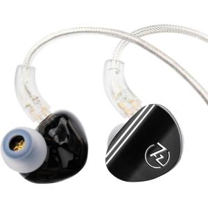 imageLinsoul 7HZ SONUS 1DD1BA Dual Driver in Ear Monitor HiFi in Ear Earphone IEM with Detachable Highend SilverPlated OCC Cable Aluminum Back Cavity for Audiophile Gaming Earbuds Red 35mmBlack