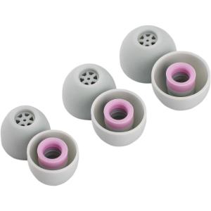 imageLinsoul Kiwi Ears Flex Earbud Tips Replacement Silicone IEM Tips 3 Pairs SML Size for KZ ZS10 Pro 2 SuperMix 4Hype4Orchestra Lite Cadenza WiredWireless EarphonesGrey