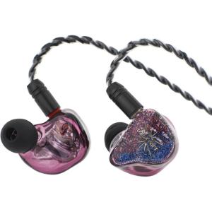 imageLinsoul Kiwi Ears Forteza in Ear Monitor 1BA  2DD HiFi Wired Earbuds Gaming Earbuds Hybrid Driver IEM Earphones Headphones with Detachable IEM Cable for Musician Gamer PurplePurple