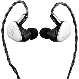imageLinsoul Kiwi Ears Quintet in Ear Monitor 1DD  2BA  1 Planar  1 PZT Hybrid Driver Earphone with Detachable SilverPlated OFC Cable Metal Faceplate 3DPrinted Resin Shell for Musician Quintet