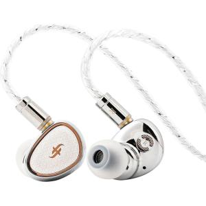 imageLinsoul SIMGOT EA1000 Fermat 10mm Dynamic Driver in Ear Monitor HiFi in Ear Earphone IEM Wired Gaming Earbud with SilverPlated OFC Cable for Musician Audiophile