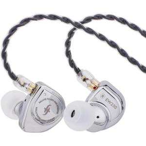 imageLinsoul SIMGOT EW200 10mm SCP Diaphragm Dynamic Driver inEar Earphones with All Metal Body Detachable 078mm 2pin SilverPlated OFC Cable for Audiophiles Musicians EW200 with MicEW200 With Mic