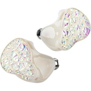 imageLinsoul THIEAUDIO Hype 4 2DD4BA in Ear Monitor HiFi IEM Earphones with Tonal Balance Latest Sonion Driver Detachable SilverPlated OCC Cable for Audiophile Musician Professionals WhiteWhite
