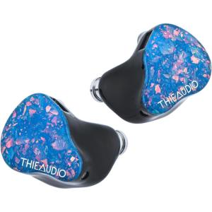 imageLinsoul THIEAUDIO Hype 4 2DD4BA in Ear Monitor HiFi IEM Earphones with Tonal Balance Latest Sonion Driver Detachable SilverPlated OCC Cable for Audiophile Musician Professionals WhiteBlue
