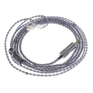 imageLinsoul Tripowin Zoe Upgraded Earphone Cable in Ear Monitor Cable 4Core Pure Copper SilverPlated Copper GoldPlated 24AWG Litz Wire for Musician Audiophile35mm 2pin 078mmRecessed 2pin