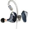 imageLinsoul Hidizs MP145 inEar Monitor 145mm Planar Magnetic Driver HiFi Earphone IEMs Wired Gaming Earbud with Detachable 2Pin OFC Cable for Audiophiles Musicians Blue 35 mmBlue