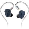 imageLinsoul Hidizs MP145 inEar Monitor 145mm Planar Magnetic Driver HiFi Earphone IEMs Wired Gaming Earbud with Detachable 2Pin OFC Cable for Audiophiles Musicians Blue 35 mmBlue