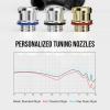 imageLinsoul TWISTURA DMinor in Ear Monitor 10mm DualMagnetic LCP Dynamic Driver Earphone IEM Wired Earbuds with Replaceable Tuning Nozzle Detachable Cable for Musician Audiophile with MicWith Mic