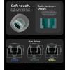 imageLinsoul Tangzu Tang Sancai Wide Bore Silicone Eartips for in Ear Earphones Replacement Earbuds Tips SML 3 PairsL3Pais