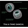 imageLinsoul Tangzu Tang Sancai Wide Bore Silicone Eartips for in Ear Earphones Replacement Earbuds Tips SML 3 PairsSML3Pais