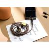 imageLinsoul Tripowin Amber 32AWG OFC Oxygen Free Cable HiFi IEM Cable with Interchangeable 25mm35mm44mm Plug PVC Sleeve Replacement Cable for Audiophile2pin 078mmRecessed 2pin