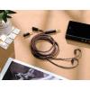 imageLinsoul Tripowin Amber 32AWG OFC Oxygen Free Cable HiFi IEM Cable with Interchangeable 25mm35mm44mm Plug PVC Sleeve Replacement Cable for Audiophile2pin 078mm2pin 078mm