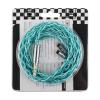 imageLinsoul Tripowin Aurora IEM Cable 4 Core OCC and SilverPlated OCC Earphone Cable HiFi Replacement Cable for Wired Earbuds Aquamarine 2Pin 44mm2Pin  35mm