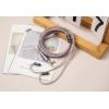 imageLinsoul Tripowin S01 IEM Cable 16 Core SilverPlated Alloy Copper and Graphene Earphone Cable HiFi Replacement Cable for Wired Earbuds 2Pin 44mm2Pin  44mm