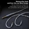 imageLinsoul Tripowin S02 IEM Cable 16 Core SilverPlated Alloy Copper and Graphene Earphone Cable HiFi Replacement Cable for Wired Earbuds 2Pin 44mm2Pin  35mm