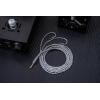 imageLinsoul Tripowin S02 IEM Cable 16 Core SilverPlated Alloy Copper and Graphene Earphone Cable HiFi Replacement Cable for Wired Earbuds 2Pin 44mm2Pin  44mm