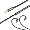 imageLinsoul Tripowin Zombur in Ear Monitor Cable 4N High Purity OFC Oxygen Free Cable HiFi Wired IEM Cable Cotton Yarn Outer Layer 35mm Audio Jack for Musician AudiophileWithout Mic MMCXMMCX
