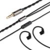 imageLinsoul Tripowin Zombur in Ear Monitor Cable 4N High Purity OFC Oxygen Free Cable HiFi Wired IEM Cable Cotton Yarn Outer Layer 35mm Audio Jack for Musician AudiophileWithout Mic MMCXRecessed 2pin
