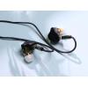 imageLinsoul Tripowin Zombur in Ear Monitor Cable 4N High Purity OFC Oxygen Free Cable HiFi Wired IEM Cable Cotton Yarn Outer Layer 35mm Audio Jack for Musician AudiophileWithout Mic MMCX2pin 078mm