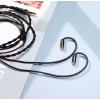 imageLinsoul Tripowin Zombur in Ear Monitor Cable 4N High Purity OFC Oxygen Free Cable HiFi Wired IEM Cable Cotton Yarn Outer Layer 35mm Audio Jack for Musician AudiophileWithout Mic MMCXMMCX