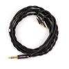 imageLinsoul Tripowin Zombur in Ear Monitor Cable 4N High Purity OFC Oxygen Free Cable HiFi Wired IEM Cable Cotton Yarn Outer Layer 35mm Audio Jack for Musician AudiophileWithout Mic MMCXMMCX