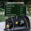 imageLinsoul ZiiGaat x HBB Arcadia in Ear Monitor 1DD2BA Hybrid Earphone IEM Wired Gaming Earbuds Professional Sound Isolating InnerEar Monitors with Detachable IEM Cable for Musician Audiophile