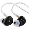 imageLinsoul SIMGOT EA500 DSP 10mm Dynamic Driver in Ear Monitor Dual Cavity IEM with Replaceable Tuning Nozzle Detachable 2 Pin OFC Silver Plated Cable for Audiophile
