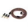 imageLinsoul Tripowin Amber 32AWG OFC Oxygen Free Cable HiFi IEM Cable with Interchangeable 25mm35mm44mm Plug PVC Sleeve Replacement Cable for Audiophile2pin 078mm2pin 078mm