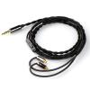 imageLinsoul Tripowin Zombur in Ear Monitor Cable 4N High Purity OFC Oxygen Free Cable HiFi Wired IEM Cable Cotton Yarn Outer Layer 35mm Audio Jack for Musician AudiophileWithout Mic MMCXMMCX
