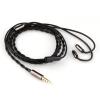 imageLinsoul Tripowin Zombur in Ear Monitor Cable 4N High Purity OFC Oxygen Free Cable HiFi Wired IEM Cable Cotton Yarn Outer Layer 35mm Audio Jack for Musician AudiophileWithout Mic MMCX2pin 078mm