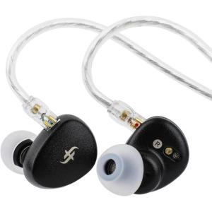 imageLinsoul SIMGOT EA500 DSP 10mm Dynamic Driver in Ear Monitor Dual Cavity IEM with Replaceable Tuning Nozzle Detachable 2 Pin OFC Silver Plated Cable for Audiophile