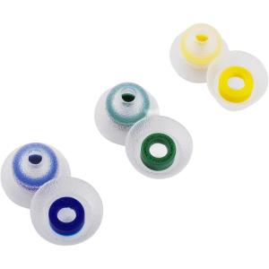 imageLinsoul TANGZU Tang Sancai Narrow Bore MedicalGrade Silicone Eartips for IEMs Replacement Silicone IEM Tips for KZ ZS10 Pro 2 SuperMix 4Hype4Orchestra Lite Earphones SML3PairsSML3Pais