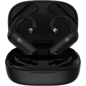 imageLinsoul TRN BT30 Pro Bluetooth 52 Wireless Earhook for IEMs Wired Earphones Upgraded CVC 80 Noise Cancellation Technology Long Battery Life with Charging Case 2PinS2Pin  078mm