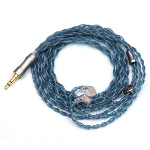 imageLinsoul Tripowin Altea Upgraded 6N OCC Litz 4 Cores HiFi Earphone Cable 26 AWG HighPurity Monocrystalline Copper Wires for in Ear Earphone35mm 2pin 078mmRecessed 2pin