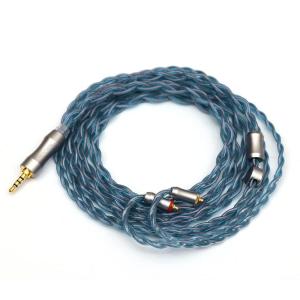 imageLinsoul Tripowin Altea Upgraded 6N OCC Litz 4 Cores HiFi Earphone Cable 26 AWG HighPurity Monocrystalline Copper Wires for in Ear Earphone35mm 2pin 078mmMMCX