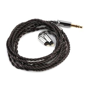 imageLinsoul Tripowin Mirage IEM Cable30AWG OCC 4N HiFi IEM Upgrade Replacement Cable with 35mm Audio Jack for inEar Monitor Audiophile MusicianMMCX2pin 078mm