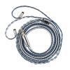 imageLinsoul Tripowin C01 IEM Cable 16 Core Hybrid CopperSilver Earphone Cable OFC and SilverPlated Copper HiFi Replacement Cable for Wired Earbuds 2Pin 35mm2Pin  44mm
