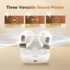 imageLinsoul Kiwi Ears Attiva OWS Wireless Earbuds Open Ear Bluetooth 54 Headphones with ANC Noise Cancellation 200H Playtime IPX5 Sweat and Water Resistant for Workout Running WhiteWhite
