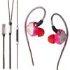 imageLinsoul 7Hz Salnotes Zero HiFi 10mm Dynamic Driver inEar Earphone IEM with Metal Composite Diaphragm Stainless Steel Faceplate Detachable 2Pin OFC Cable Black Without MicRose