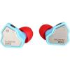 imageLinsoul 7Hz Salnotes Zero HiFi 10mm Dynamic Driver inEar Earphone IEM with Metal Composite Diaphragm Stainless Steel Faceplate Detachable 2Pin OFC Cable Black Without MicBlue