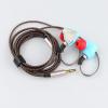 imageLinsoul 7Hz Salnotes Zero HiFi 10mm Dynamic Driver inEar Earphone IEM with Metal Composite Diaphragm Stainless Steel Faceplate Detachable 2Pin OFC Cable Black Without MicBlue