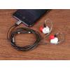 imageLinsoul 7Hz Salnotes Zero HiFi 10mm Dynamic Driver inEar Earphone IEM with Metal Composite Diaphragm Stainless Steel Faceplate Detachable 2Pin OFC Cable Black Without MicWhite