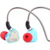 imageLinsoul 7Hz Salnotes Zero HiFi 10mm Dynamic Driver inEar Earphone IEM with Metal Composite Diaphragm Stainless Steel Faceplate Detachable 2Pin OFC Cable Black Without MicBlue