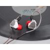 imageLinsoul 7Hz Salnotes Zero HiFi 10mm Dynamic Driver inEar Earphone IEM with Metal Composite Diaphragm Stainless Steel Faceplate Detachable 2Pin OFC Cable Black Without MicWhite