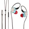 imageLinsoul 7Hz Salnotes Zero HiFi 10mm Dynamic Driver inEar Earphone IEM with Metal Composite Diaphragm Stainless Steel Faceplate Detachable 2Pin OFC Cable Black Without MicBlue