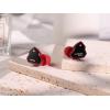 imageLinsoul 7Hz Salnotes Zero HiFi 10mm Dynamic Driver inEar Earphone IEM with Metal Composite Diaphragm Stainless Steel Faceplate Detachable 2Pin OFC Cable Black Without MicRed